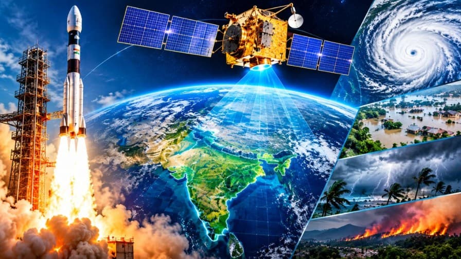 EOS-05, ISRO, GSLV-F17, India weather forecasting