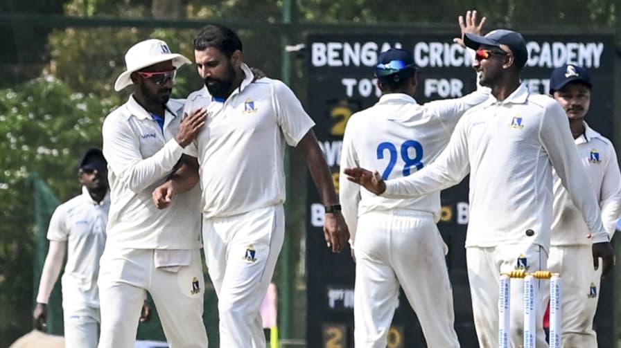 Mohammed Shami Ranji Trophy