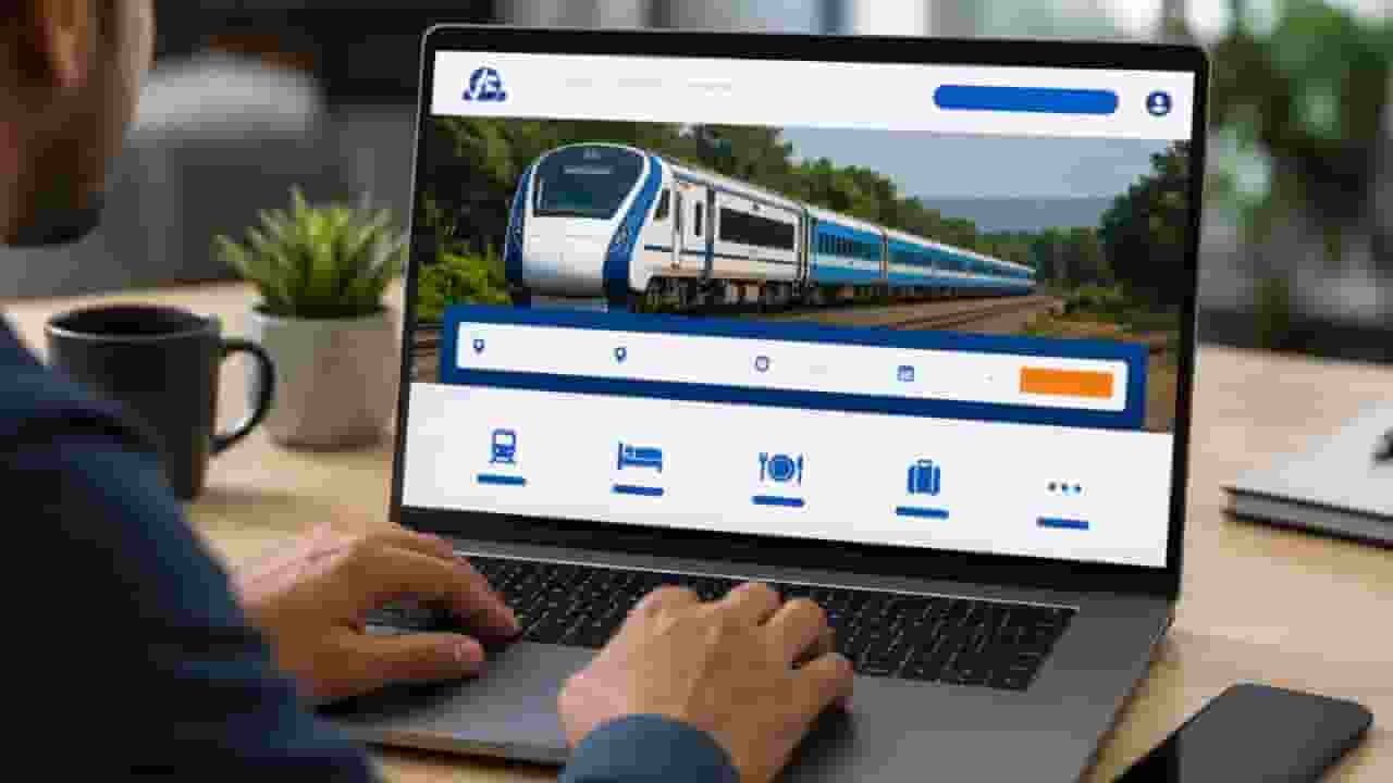 IRCTC new website