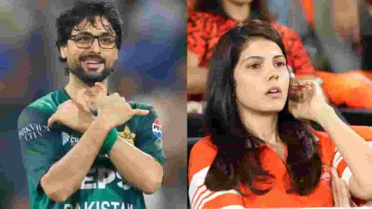 Abrar Ahmed And Kavya Maran, Photo Credit: Social Media 