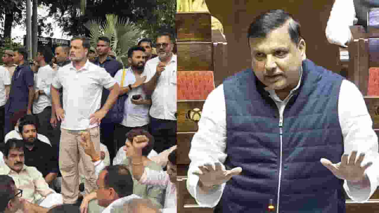 Aam aadmi party targets rahul gandhi