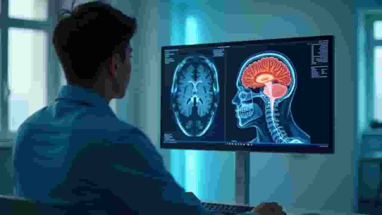 Image of AI and Medical report