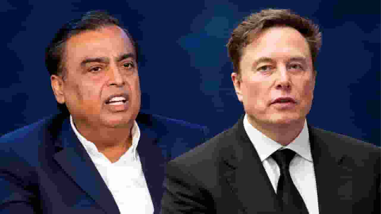 Starlink, Elon Musk, Mukesh Ambani 
