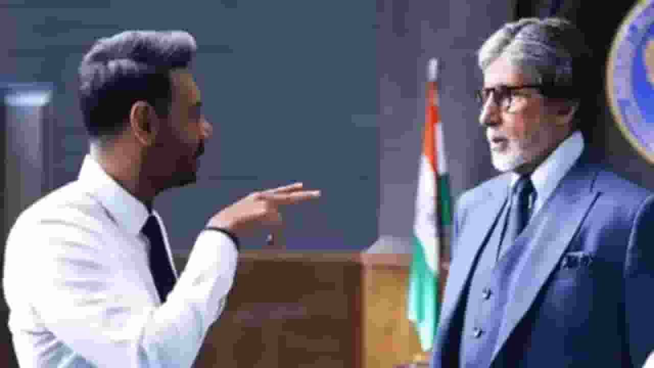 Ajay Devgan and Amitabh Bachchan