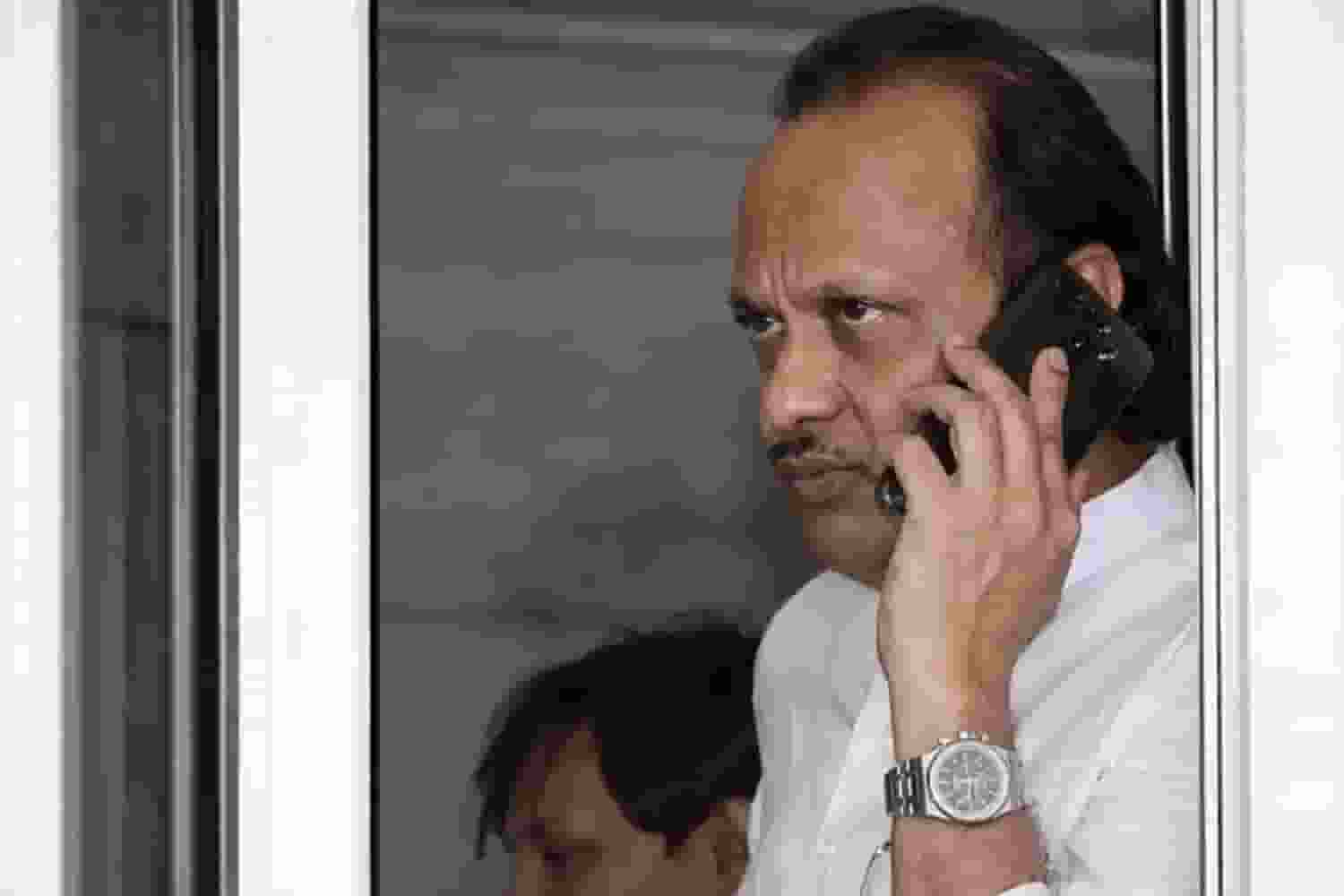 Ajit Pawar during a Plane Crash