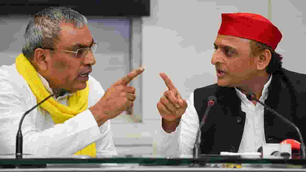OP Rajbhar vs Akhilesh Yadav AI Image ChatGPT