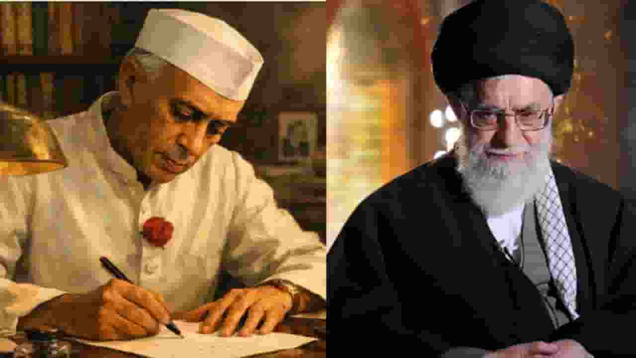 Jawaharlal Nehru and Ali Khamenei