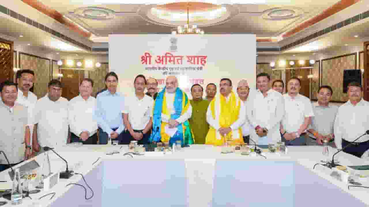 amit shah in meeting