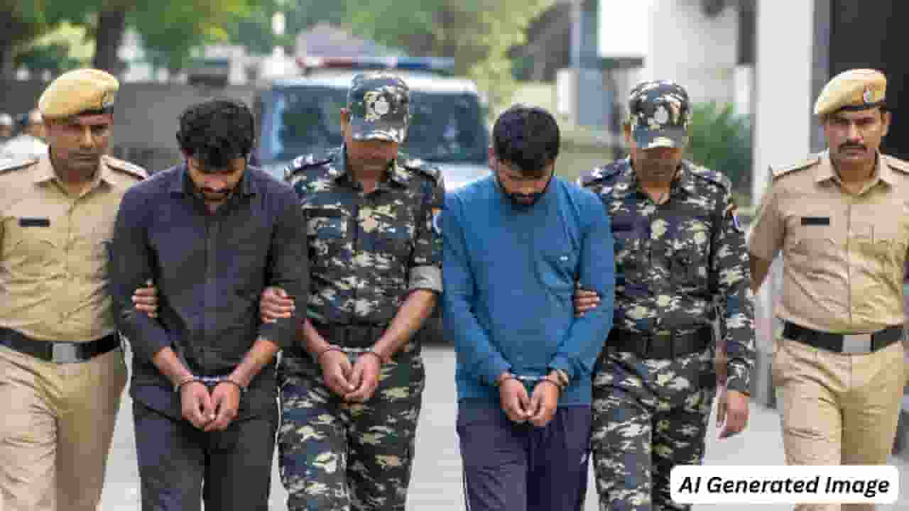 ai generated image of amroha gangrape case