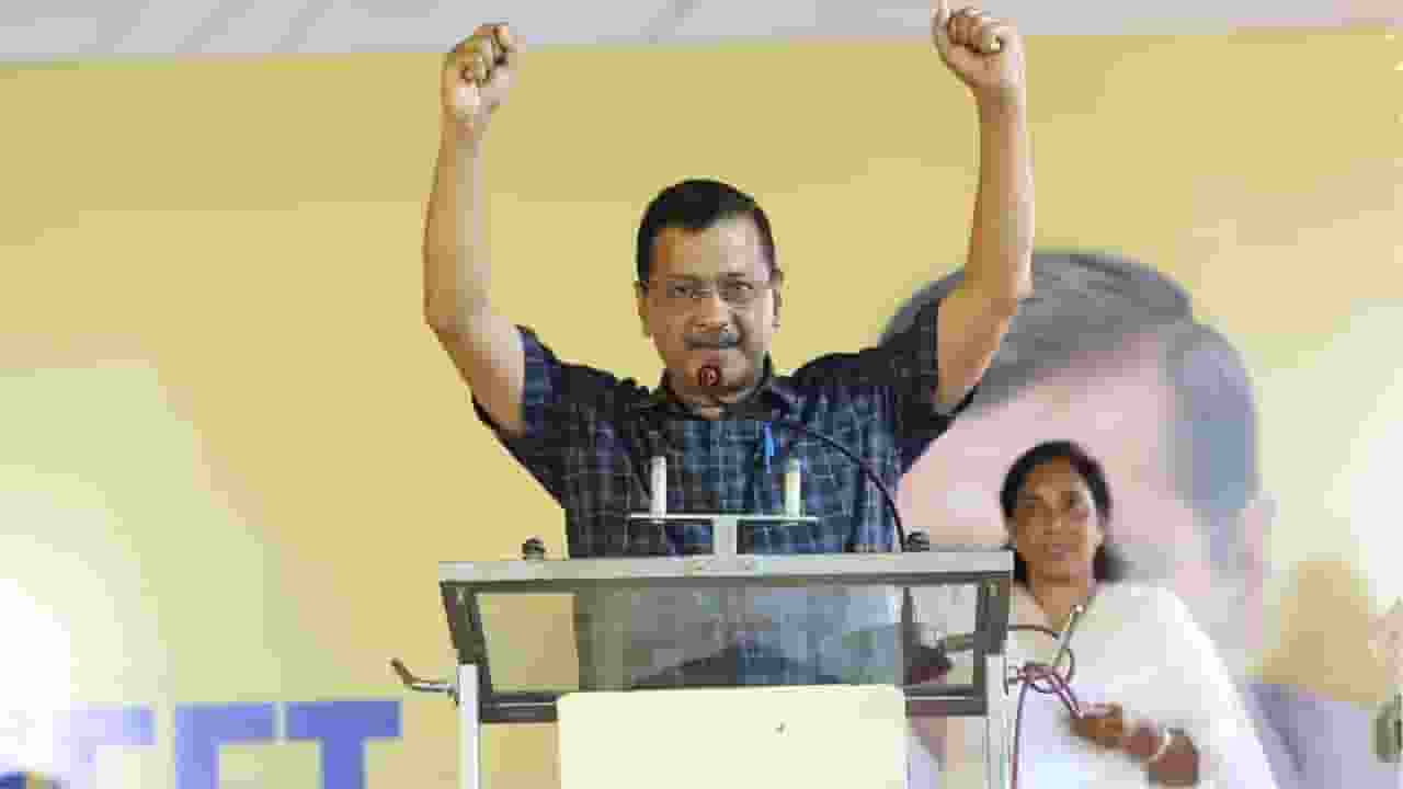 Arvind kejriwal rally