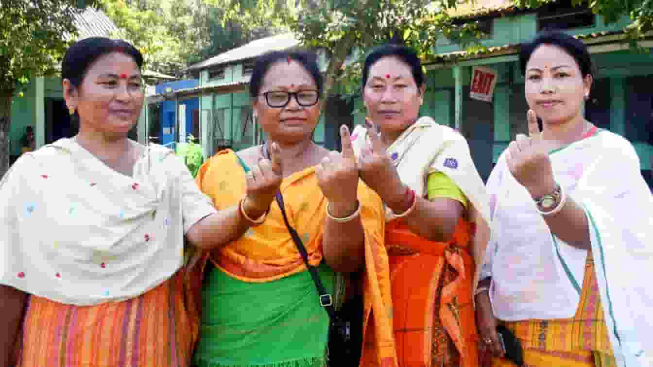 Bodoland Womens voting