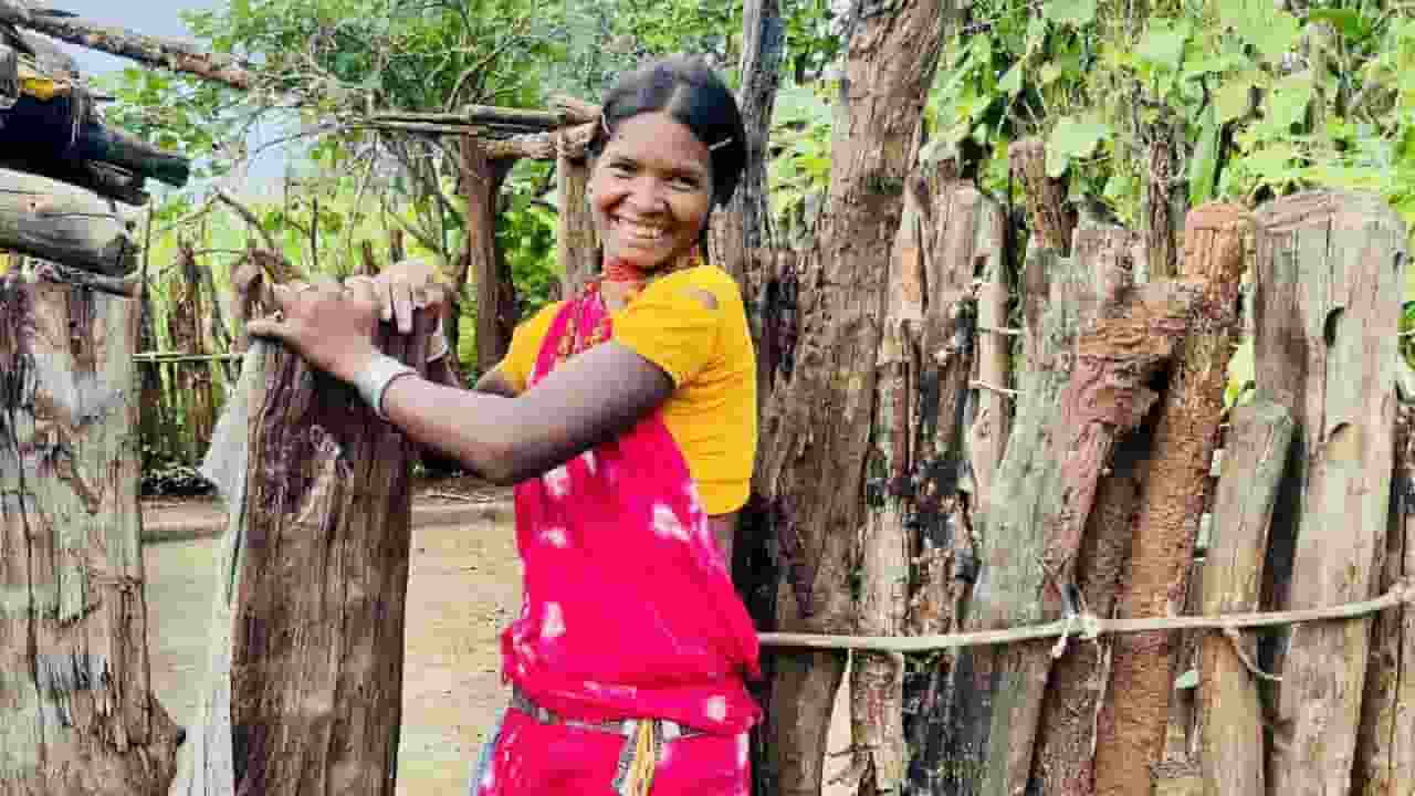 Baiga Adivasi Family