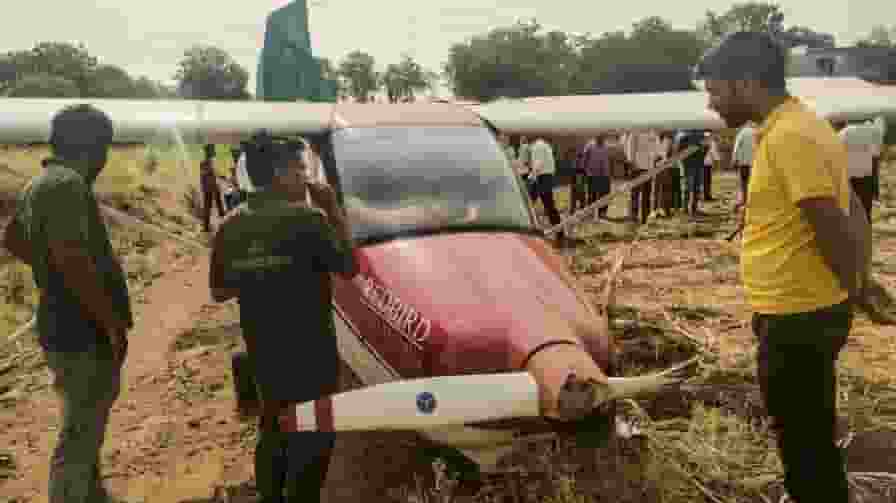 plane crashed in baramati