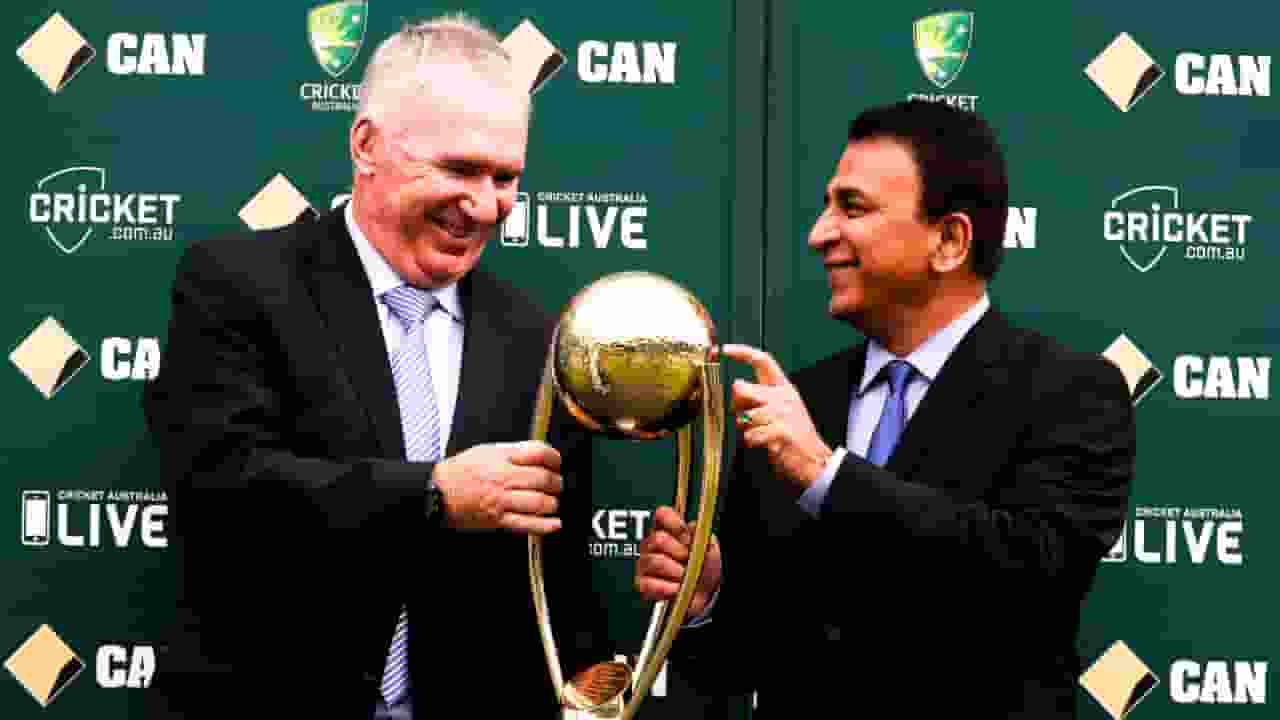 elon border and sunil gavaskar