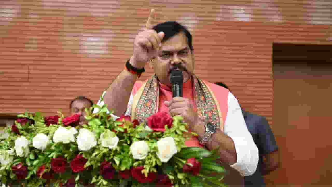 Bihar Education Minister, Mithilesh Kumar Tiwari 