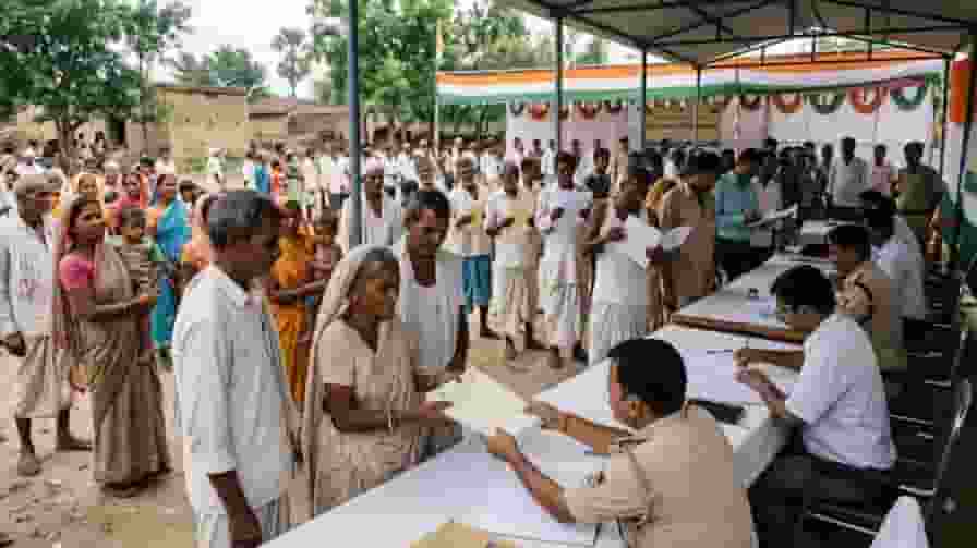 Bihar landless family