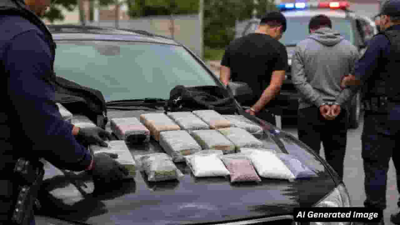 ai generated image of drugs smugglers
