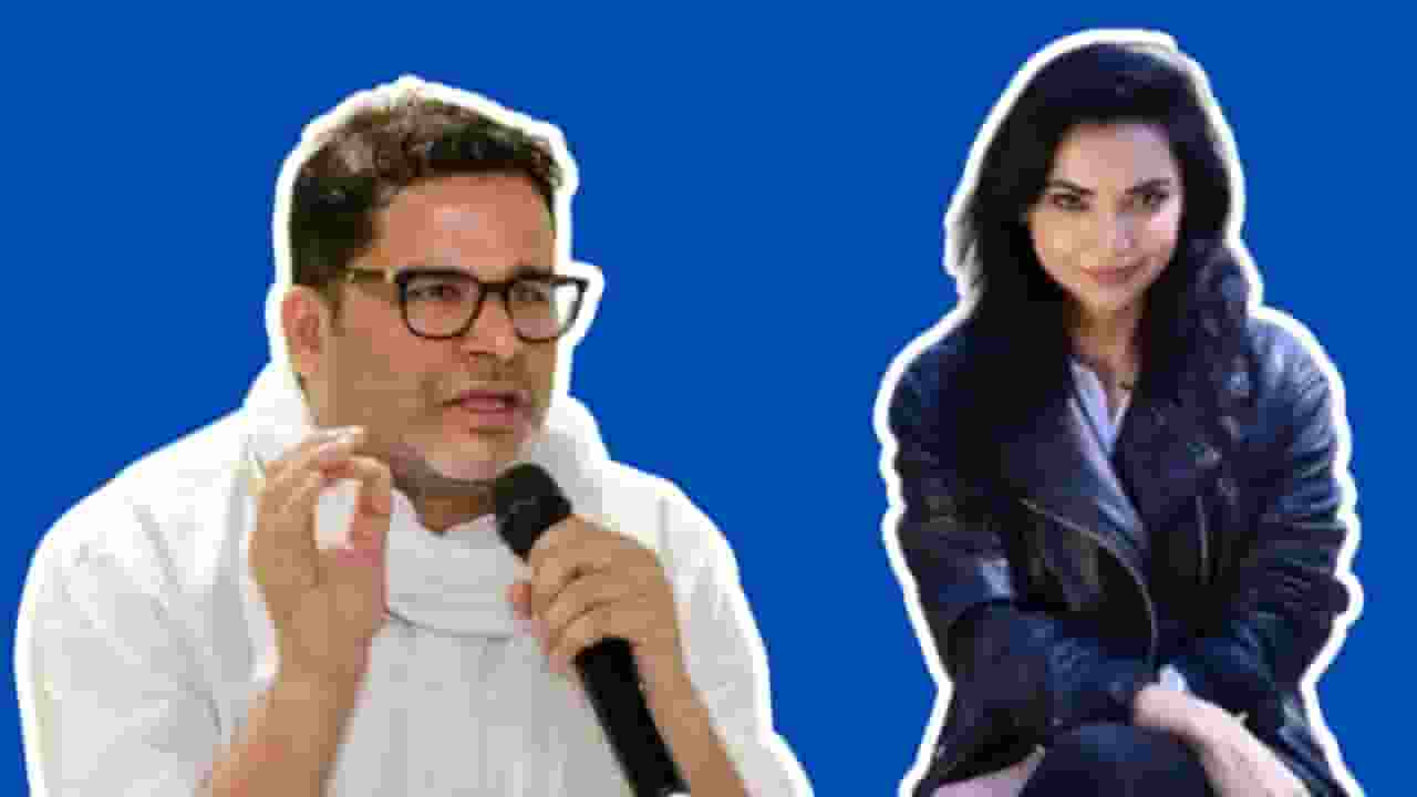 Prashant Kishor and Pushpam Priya Chaudhry 