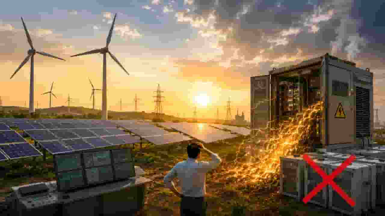 ai generated image of power generation in india