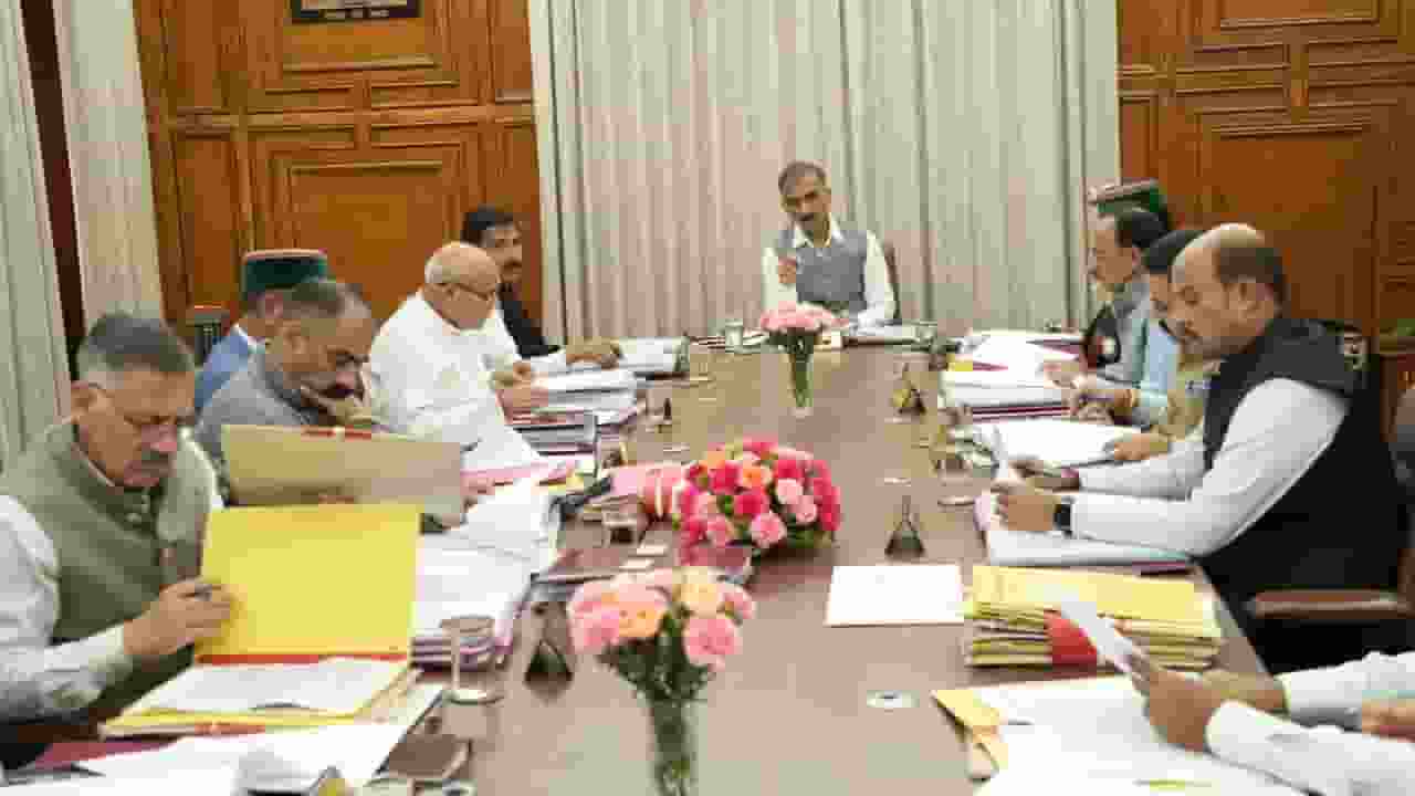  Himachal Cabinet Meeting