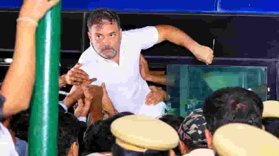 Rahul Gandhi Detained