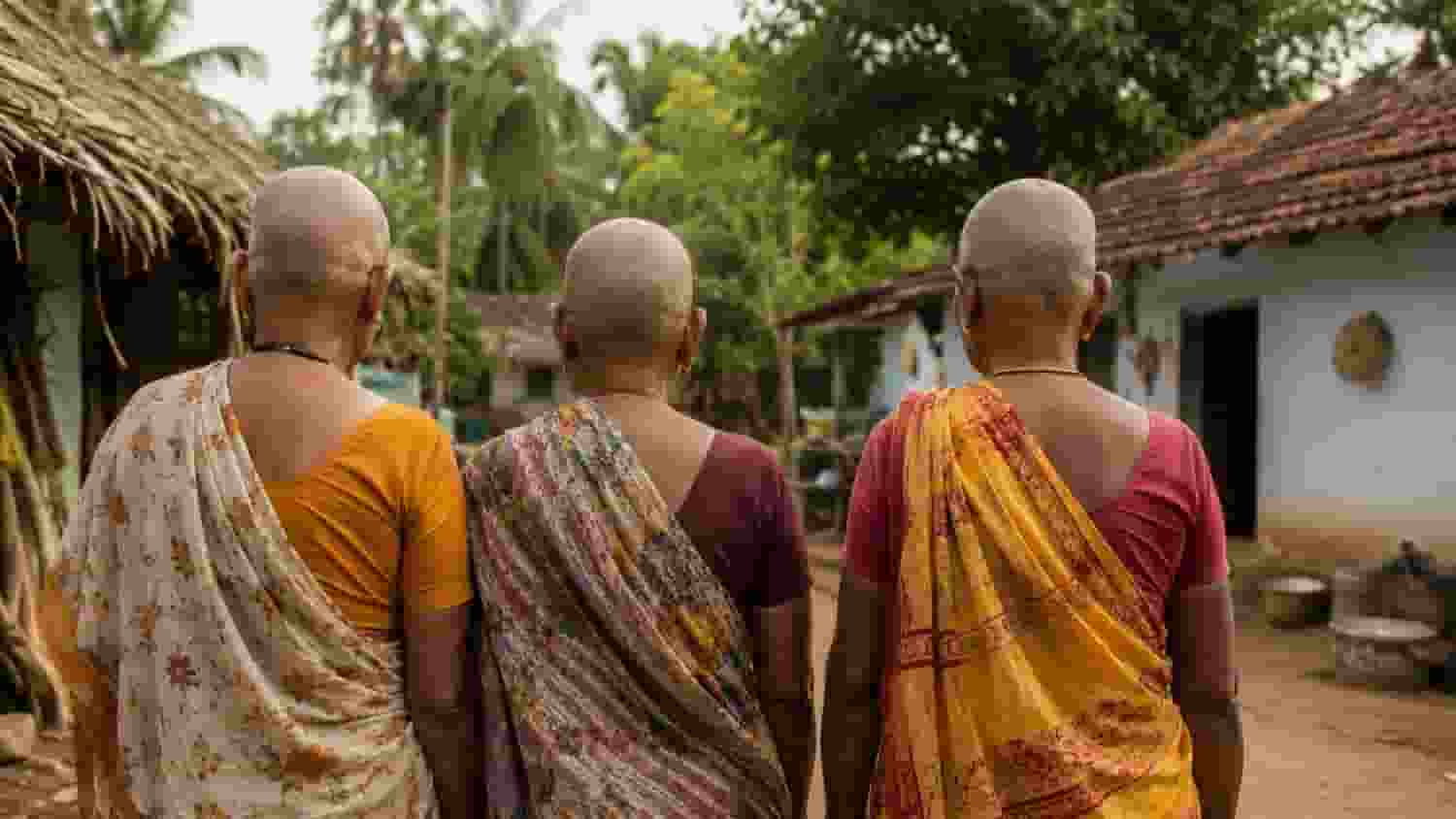 women shave their head