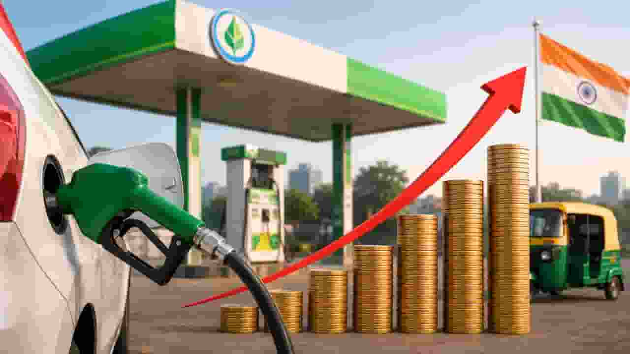 ai generated image of gas price rise