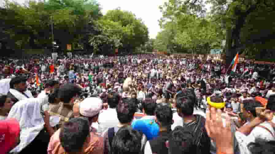 Cockroach Janta Party Protest