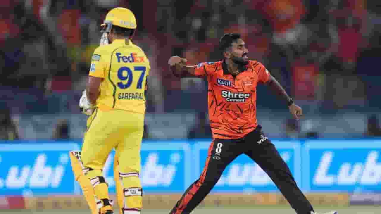 Hyderabad vs Chennai