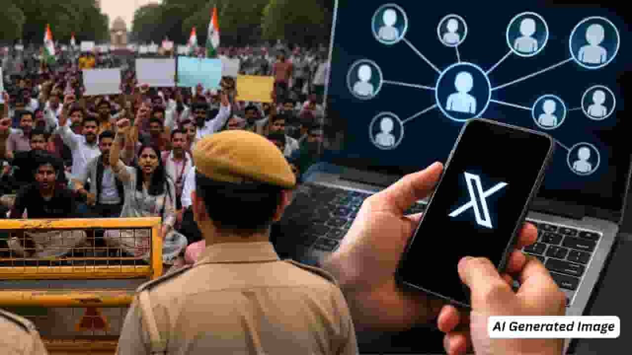 ai generated image of delhi police