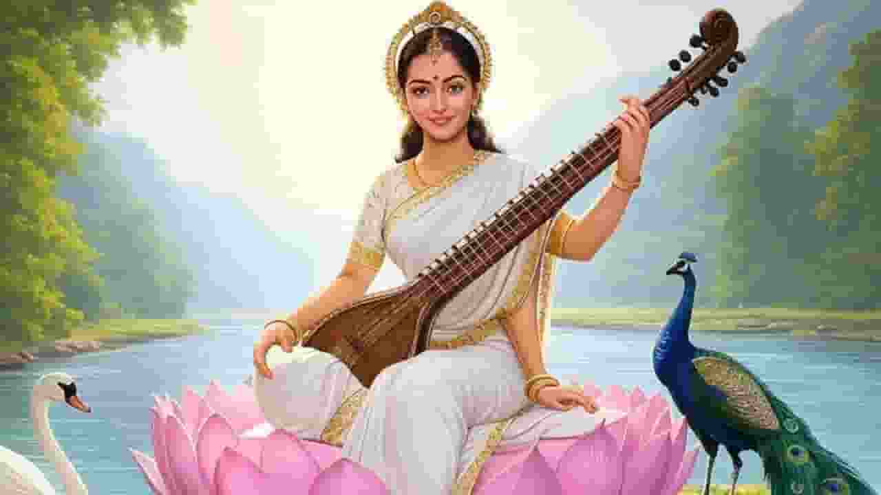 AI Image of Devi Saraswati