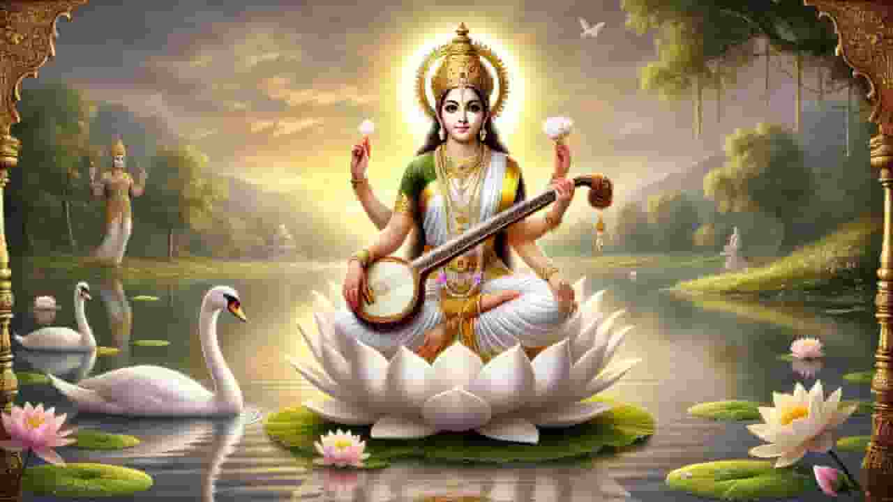 AI Image of Devi Saraswati