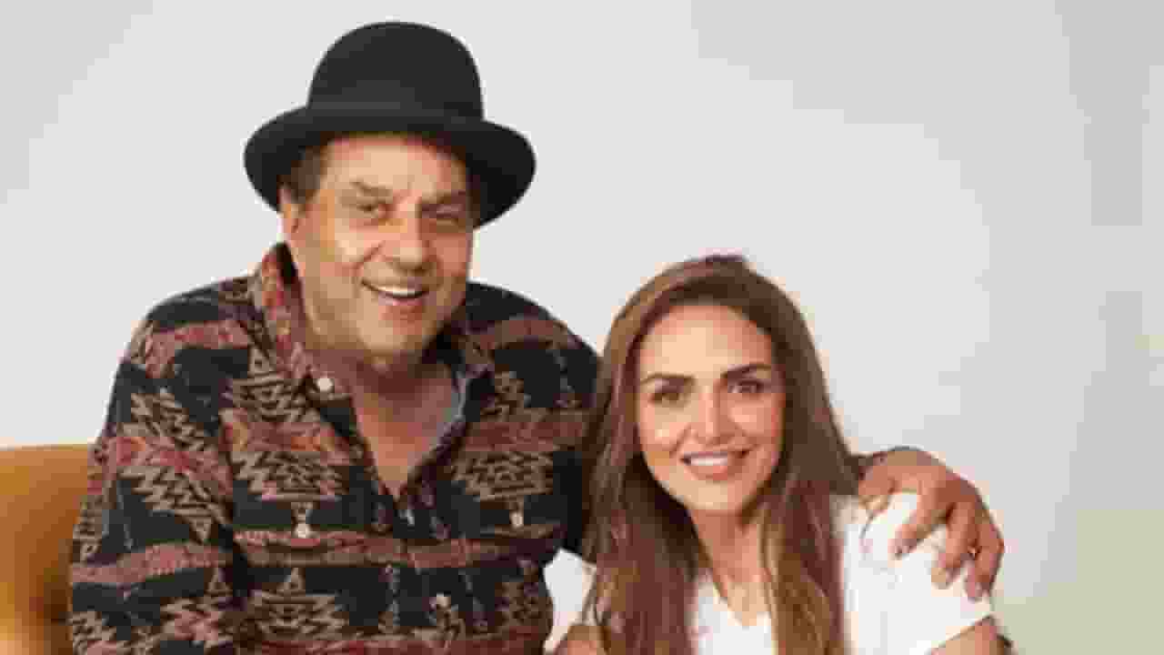Dharmendra and Esha Deol