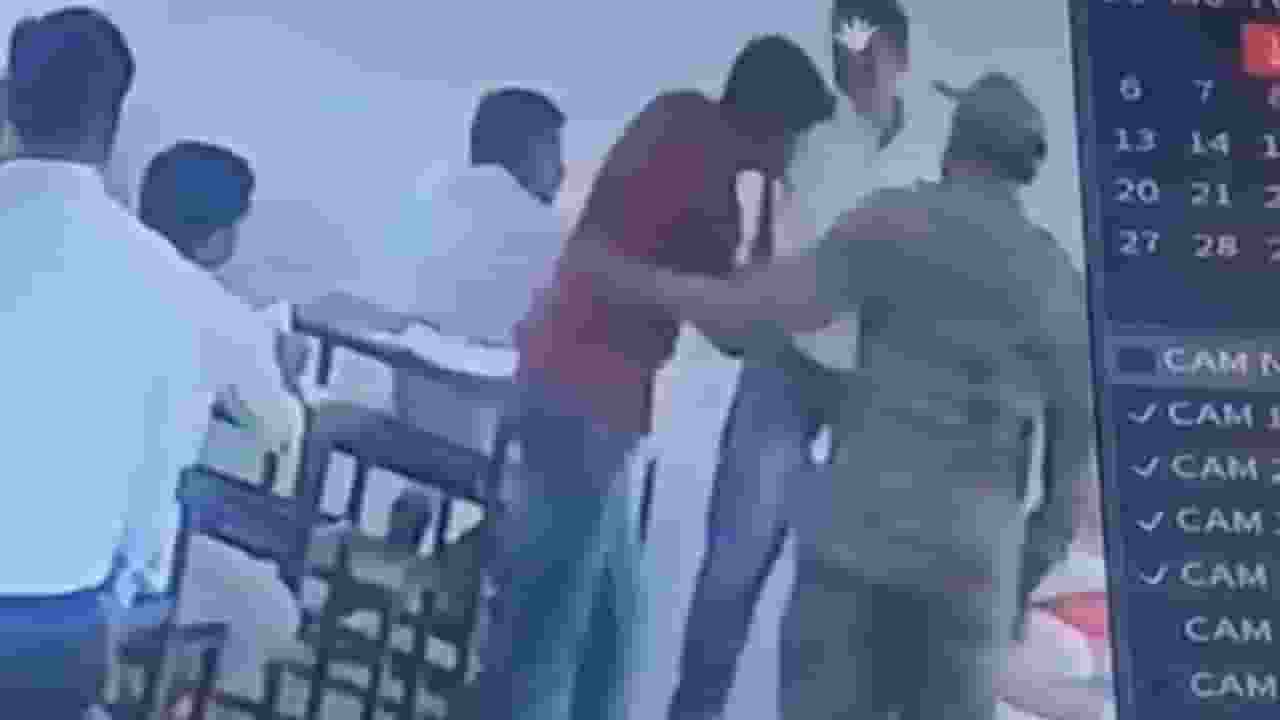 Dm beaten student