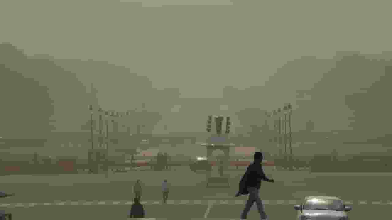 Delhi dust storm Where did it come from