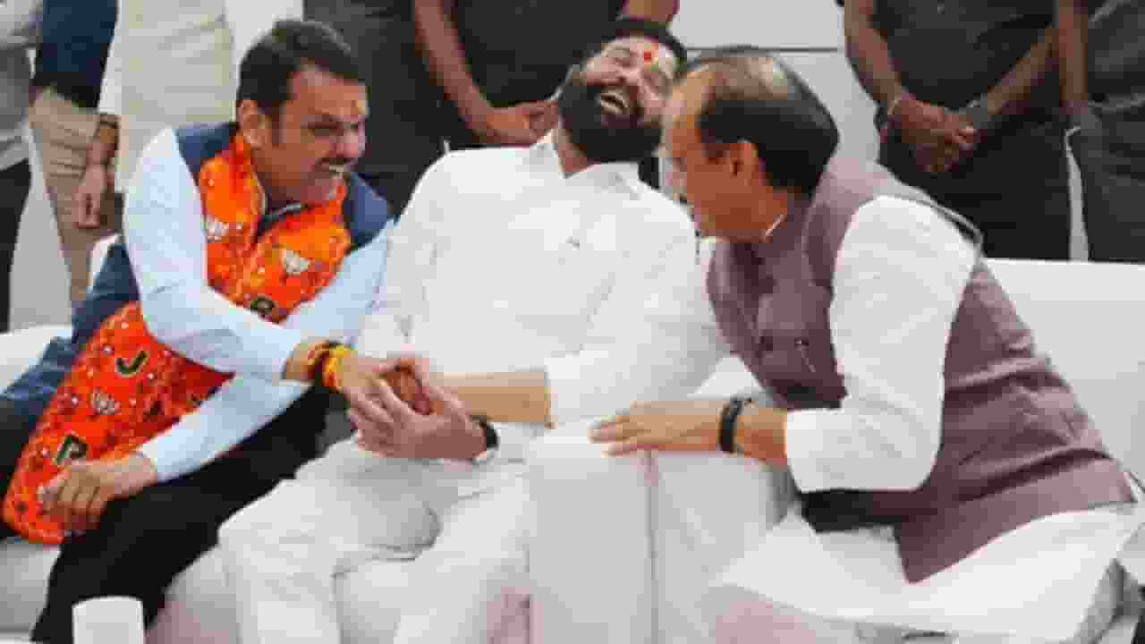 fadnavis, eknath shinde and ajit pawar