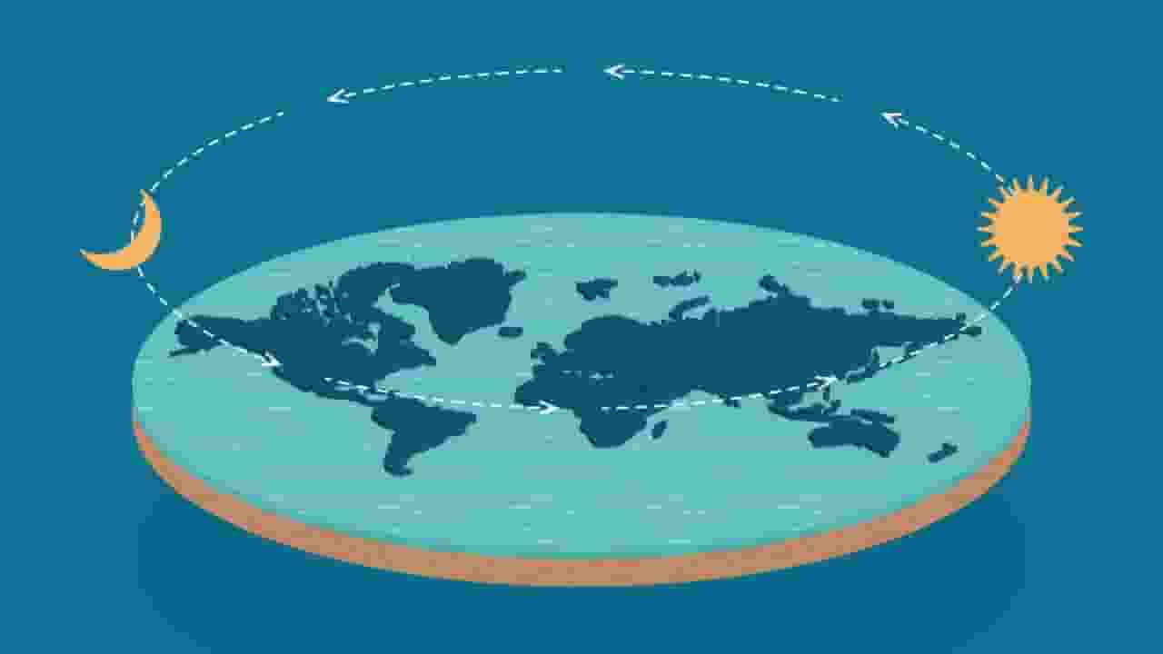 AI Image of Flat Earth