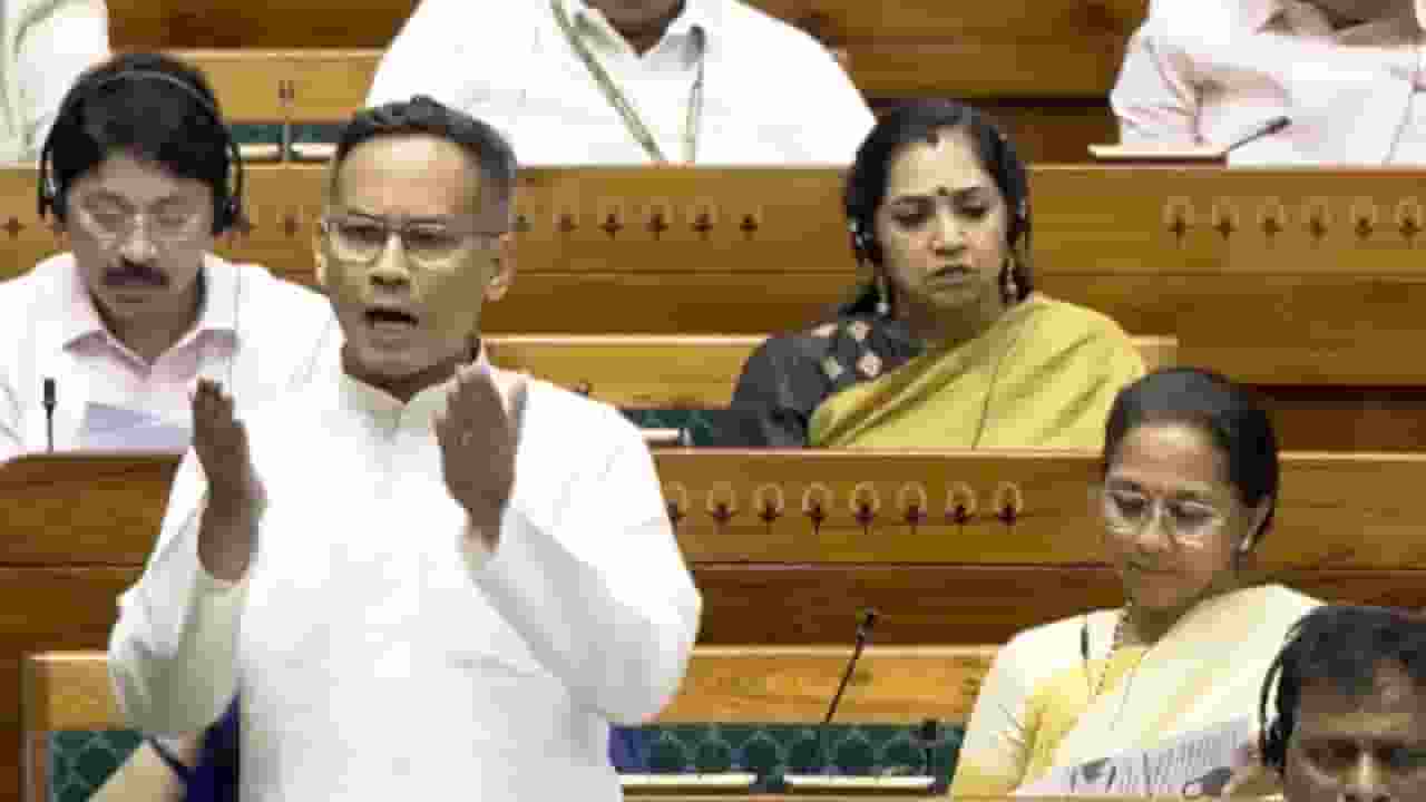 Gaurav gogoi in parliament