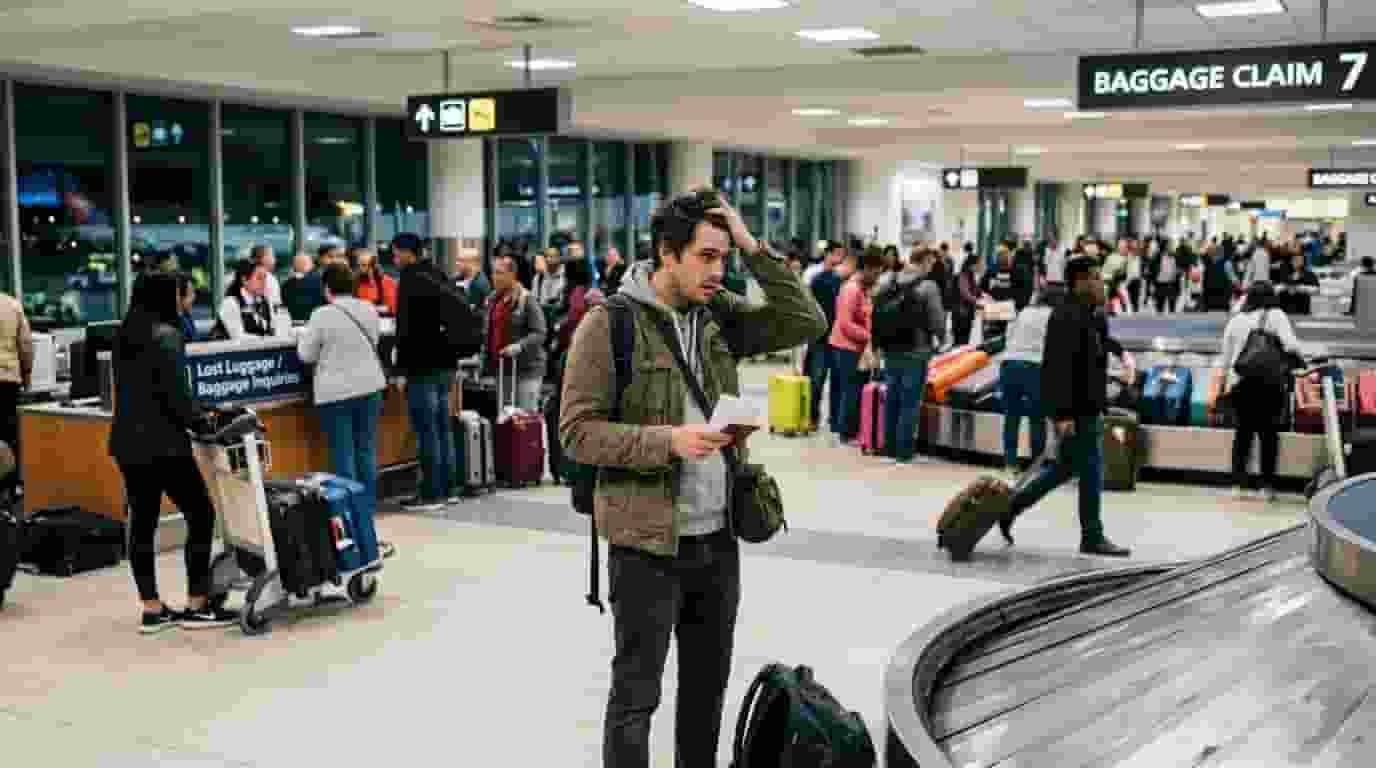 Passenger Lost his Luggage