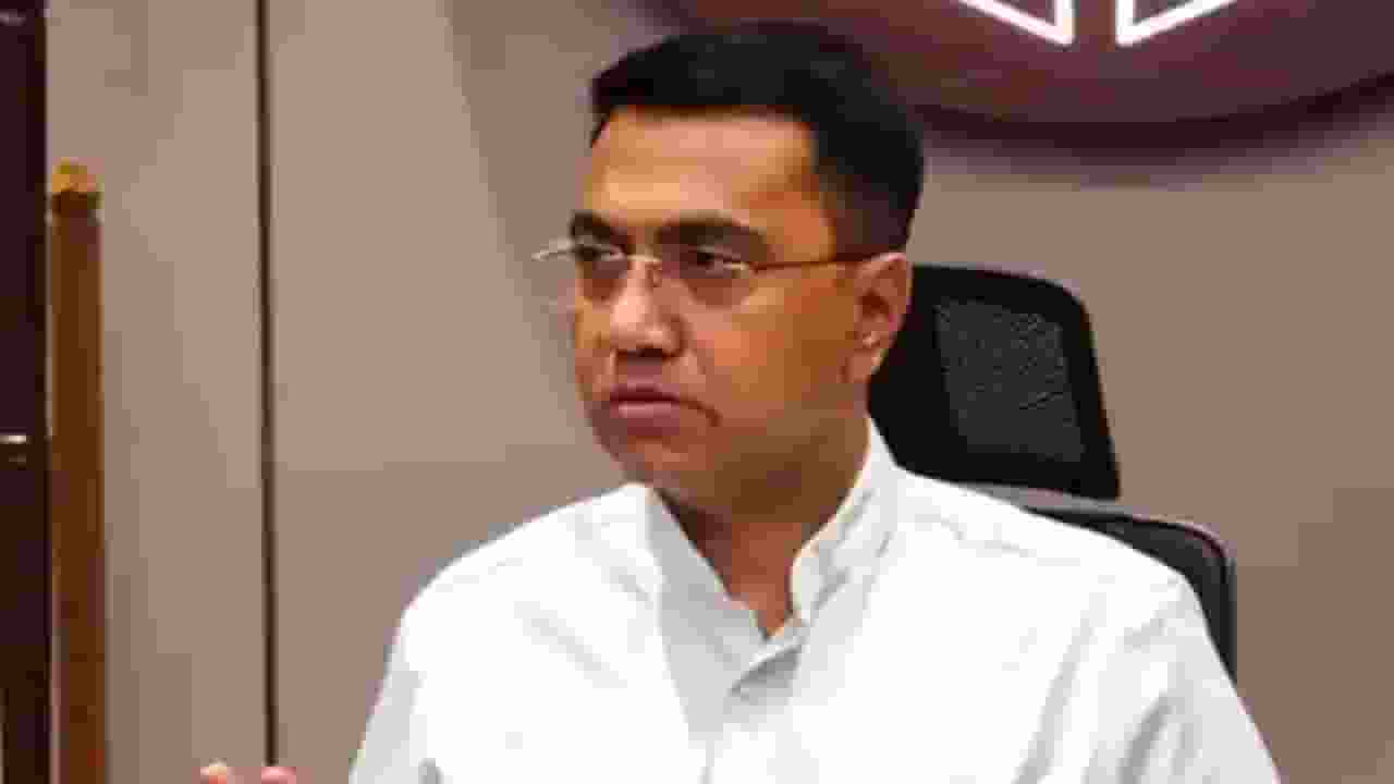 Goa CM Pramod Sawant.