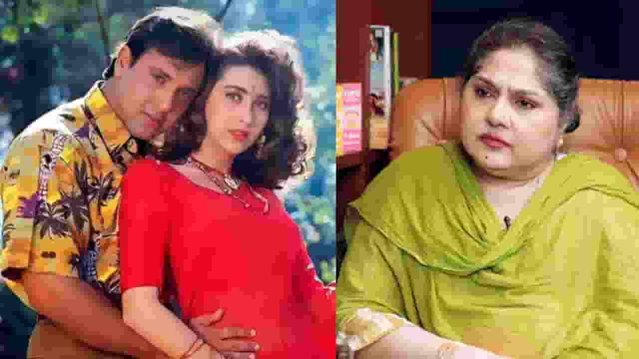 govinda, karishma and shagufta ali