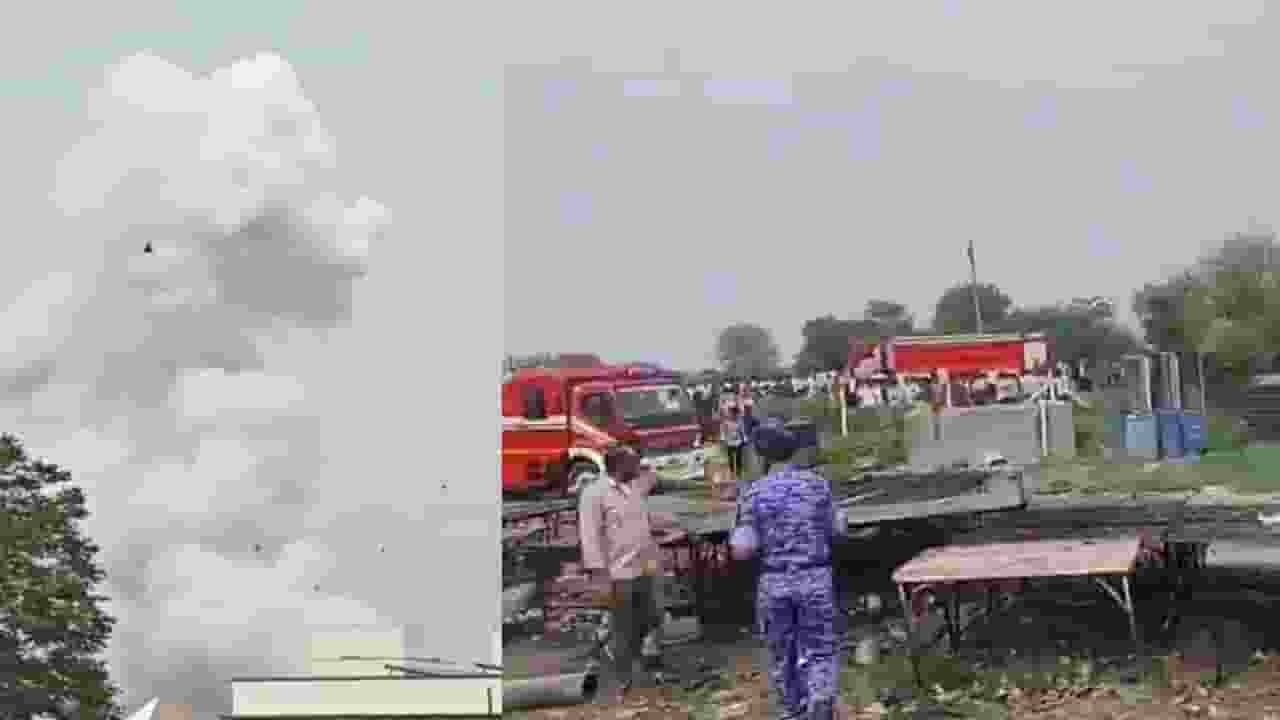 Ahmedabad firecracker factory explosion