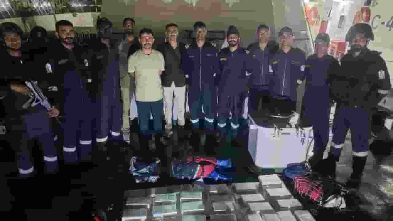 Gujarat ATS busted Cocaine consignment