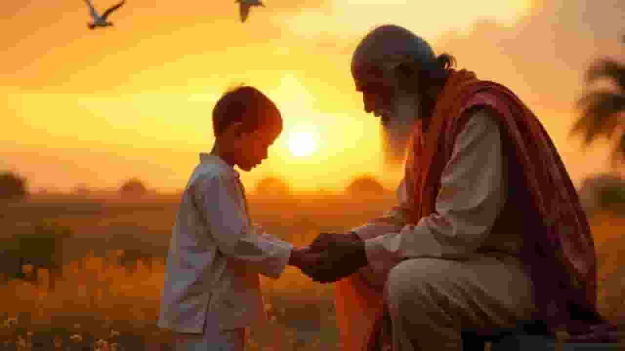 Ai Image of Guru Shishya