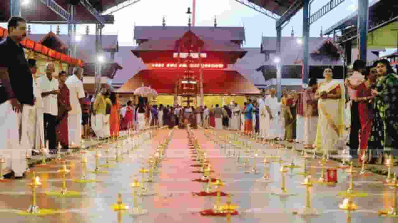 Guruvayoor temple : X: @TempleTrails