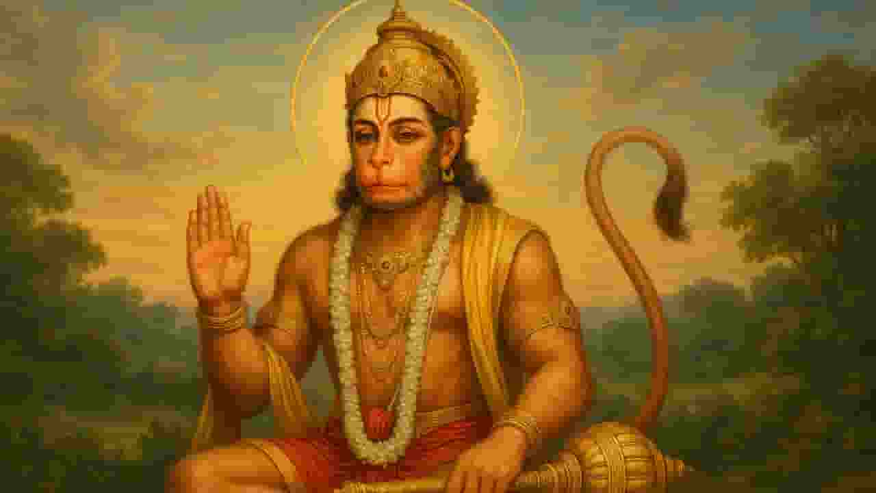 AI Image of Hanuman ji