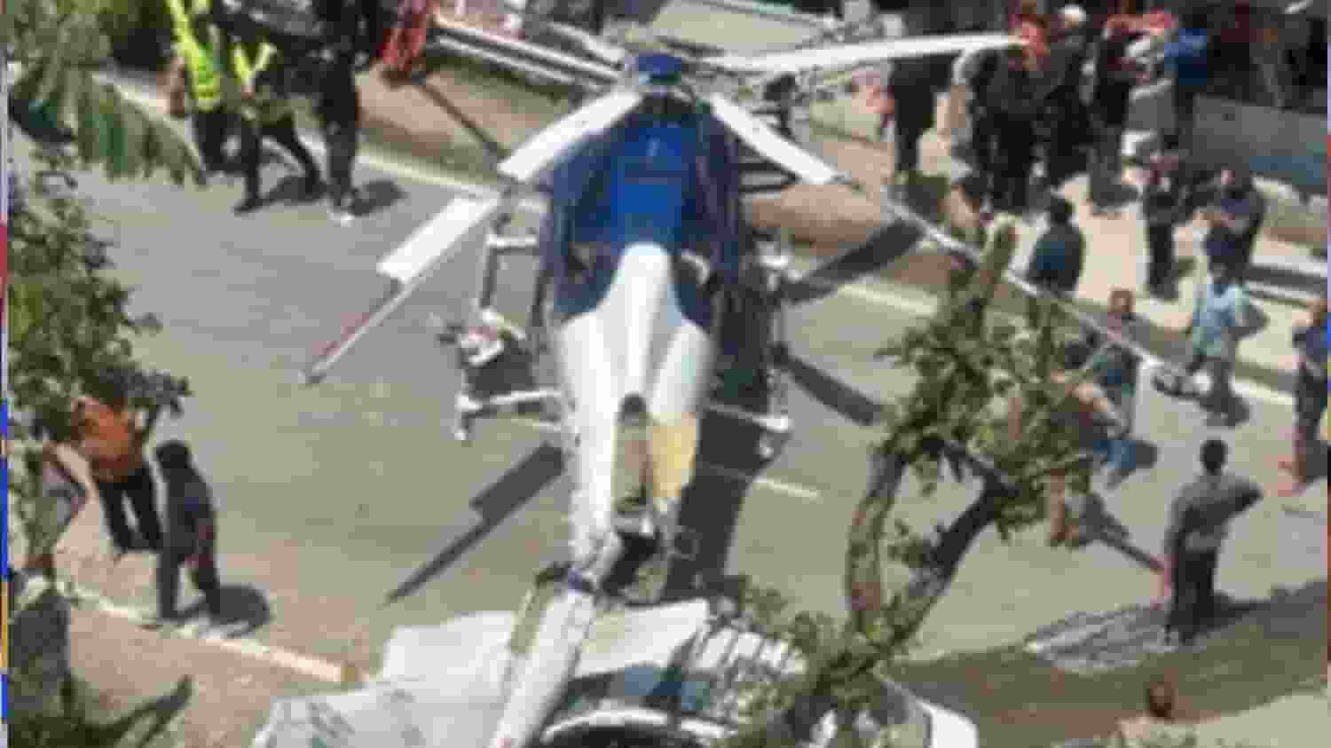 helicopter landing