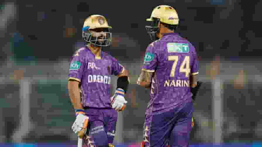 Ajinkya Rahane Sunil Narine