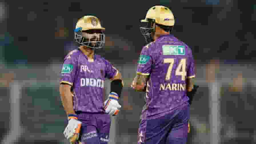 Ajinkya Rahane Sunil Narine