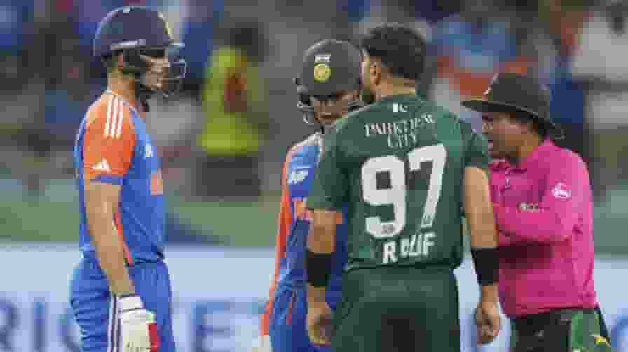 Abhishek Sharma Haris Rauf Fight